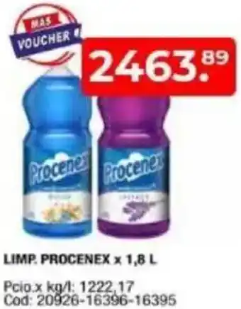 Maxiconsumo Procenex limp. oferta