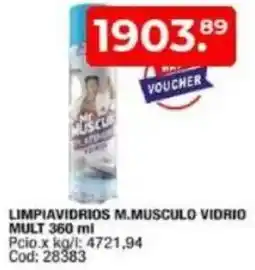 Maxiconsumo Limpiavidrios m.musculo vidrio mult oferta