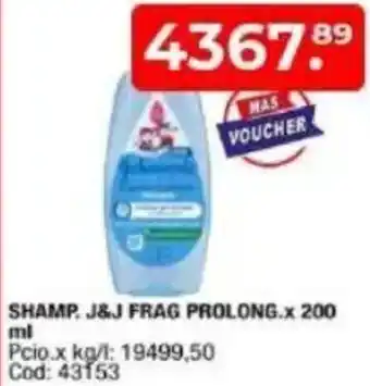 Maxiconsumo Shamp. j&j frag prolong. oferta