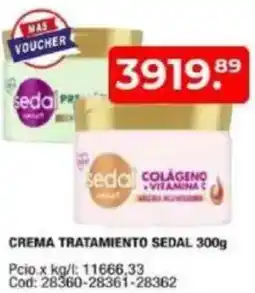 Maxiconsumo Sedal crema tratamiento oferta