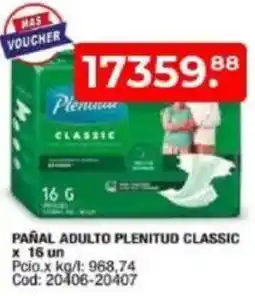 Maxiconsumo Pañal adulto plenitud classic oferta