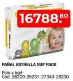 Maxiconsumo Estrella pañal sup pack oferta