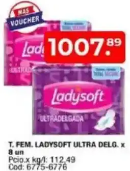 Maxiconsumo T. fem. ladysoft ultra delg. oferta