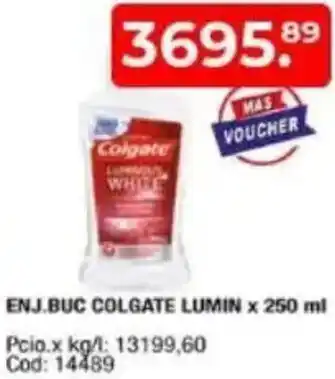 Maxiconsumo Colgate lumin enj.buc oferta