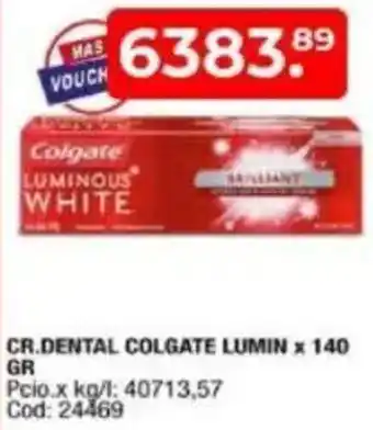 Maxiconsumo Colgate lumin cr.dental oferta