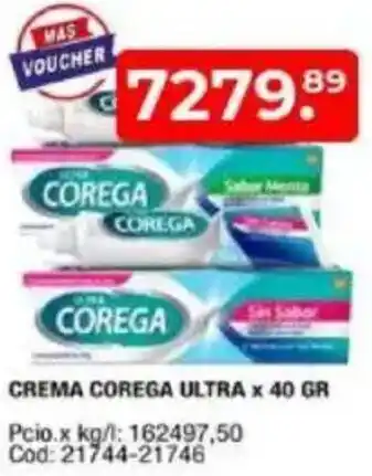 Maxiconsumo Corega crema ultra oferta