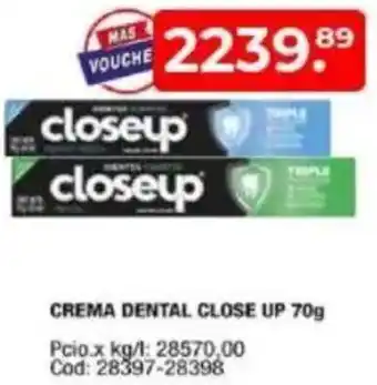 Maxiconsumo Close up crema dental oferta