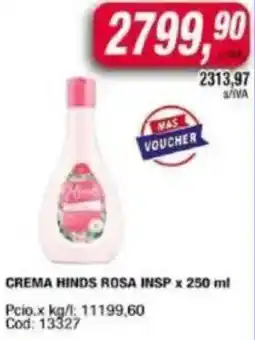 Maxiconsumo Crema hinds rosa insp oferta