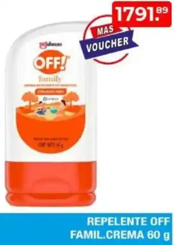 Maxiconsumo Off repelente famil.crema oferta