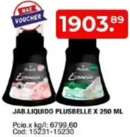 Maxiconsumo Plusbelle jab.liquido oferta