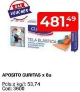 Maxiconsumo Curitas aposito tela elastica oferta