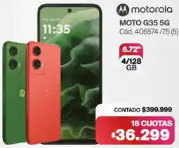 Naldo Lombardi Motorola moto g35 5g oferta