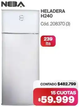 Naldo Lombardi Neba heladera h240 oferta