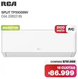 Naldo Lombardi Rca split TP3100INV oferta