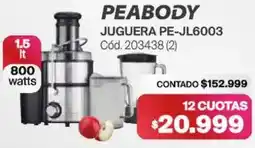 Naldo Lombardi Peabody juguera PE-JL6003 oferta