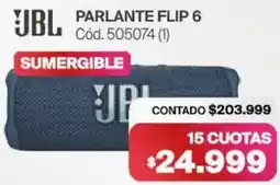 Naldo Lombardi Jbl parlante flip 6 oferta