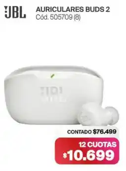 Naldo Lombardi Jbl auriculares buds 2 oferta