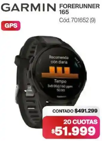 Naldo Lombardi Garmin forerunner 165 oferta