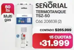 Naldo Lombardi Señorial termotanque TSZ-50 oferta