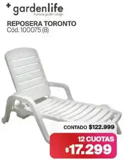 Naldo Lombardi Gardenlife reposera toronto oferta