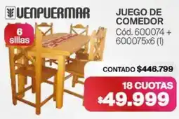 Naldo Lombardi Venpuermar juego de comedor oferta