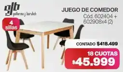 Naldo Lombardi Gb juego de comedor oferta