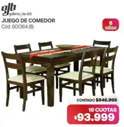 Naldo Lombardi Gb juego de comedor oferta