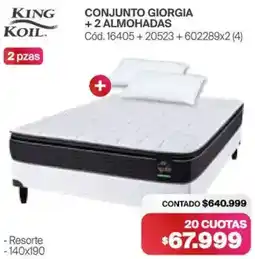 Naldo Lombardi King koil conjunto giorgia oferta