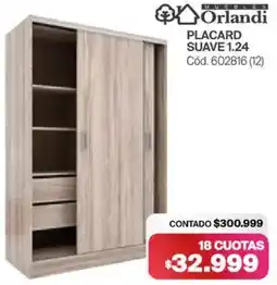 Naldo Lombardi Orlandi placard suave 1.24 oferta