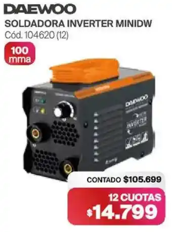 Naldo Lombardi Daewoo taladro dacd1800 con maletín soldadora inverter minidw oferta