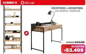 Naldo Lombardi Escritorio + estantería oferta