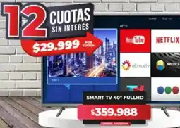 Supermayorista Vital Smart tv 40" fullhd oferta