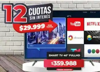 Supermayorista Vital Smart tv 40" fullhd oferta