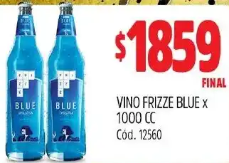 Supermercados Yaguar Blue vino frizze oferta