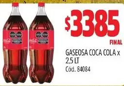 Supermercados Yaguar Gaseosa coca cola oferta