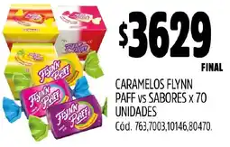 Supermercados Yaguar Flynn paff caramelos vs sabores oferta