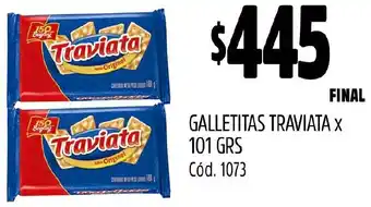 Supermercados Yaguar Traviata galletitas oferta