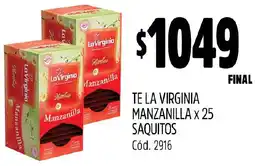 Supermercados Yaguar La virginia te manzanilla oferta