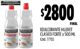 Supermercados Yaguar Hileret edulcorante clasico forte oferta