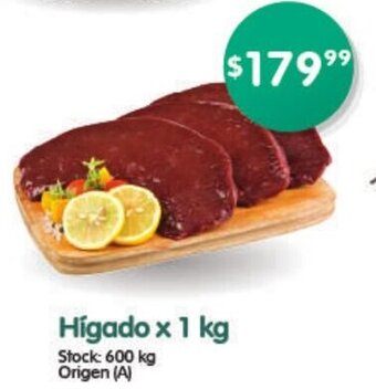Supermercados Buenos Días Hígado x 1 kg oferta