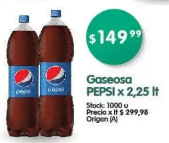 Supermercados Buenos Días Gaseosa Pepsi x 2.25 lt oferta