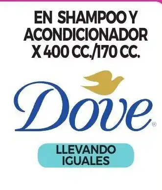 La Anonima Dove En Shampoo Y Acondicionador x 400cc / 170cc oferta
