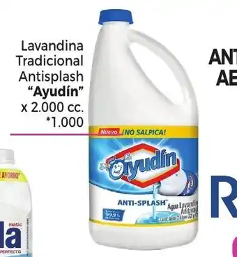 La Anonima "Ayudin" Lavandina Tradicional Antisplash x 2.000 cc oferta