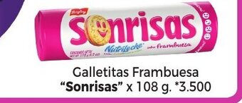 La Anonima "Sonrisas" Galletitas Frambuesa x 108g. oferta