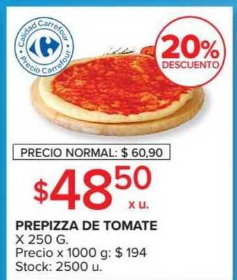 Prepizza De Tomate x 250g