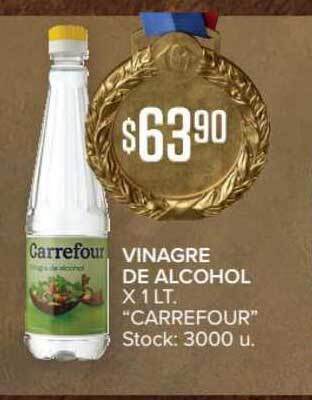 Carrefour Market "Carrefour" Vinagre De Alcohol x 1 lt oferta