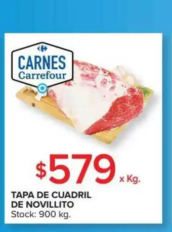 Carrefour Market Tapa De Cuadril De Novillito x kg oferta