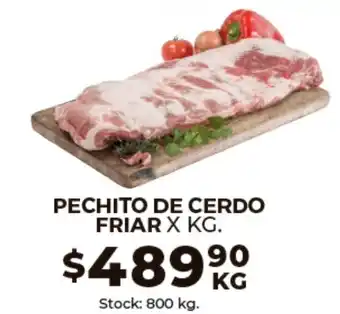Supermercados Tadicor Pechito de Cerdo Friar x Kg oferta