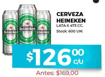 Supermercados Tadicor Cerveza Heineken Lata x 473 cc oferta