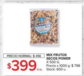 Carrefour Mix Frutos Secos Power x 500g oferta